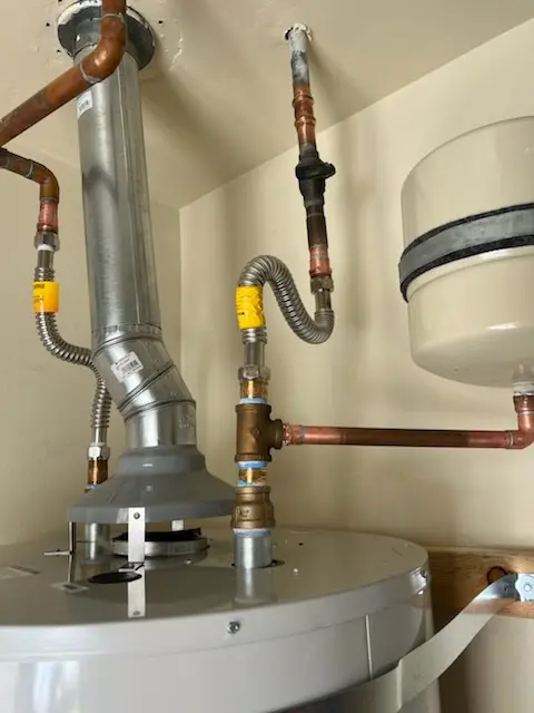 Water heater installation and plumbing repair in Steele Church